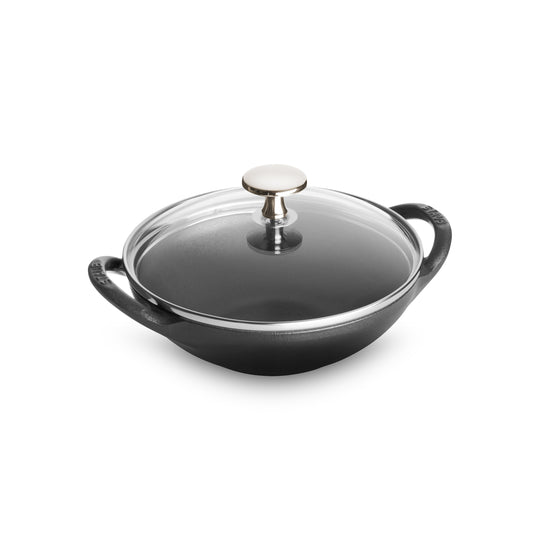 Staub 6.5" Matte Black Baby Wok