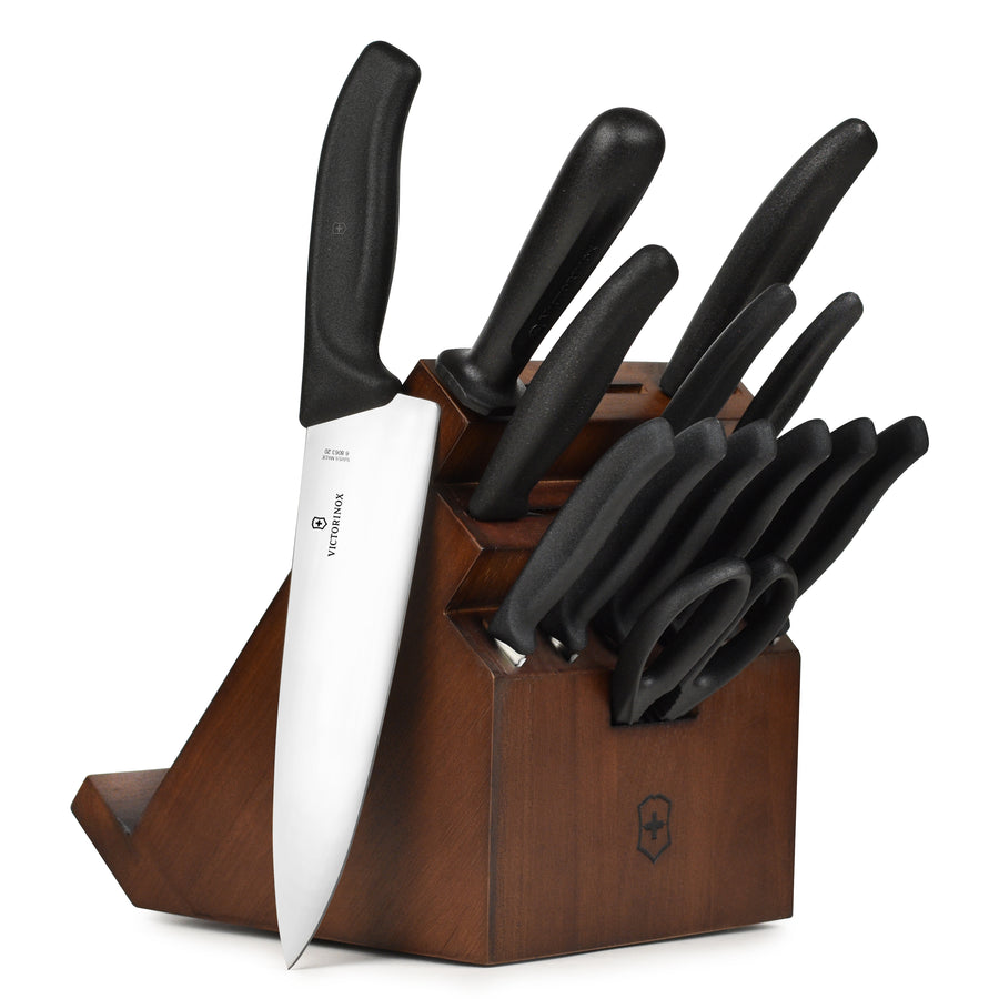 Knife Set with Block for Kitchen,14-Piece High Carbon Stainless