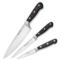 Wusthof Classic Knife Set - 3 Piece – Cutlery and More Wusthof Classic Knife Set - 3 Piece – Cutlery and More