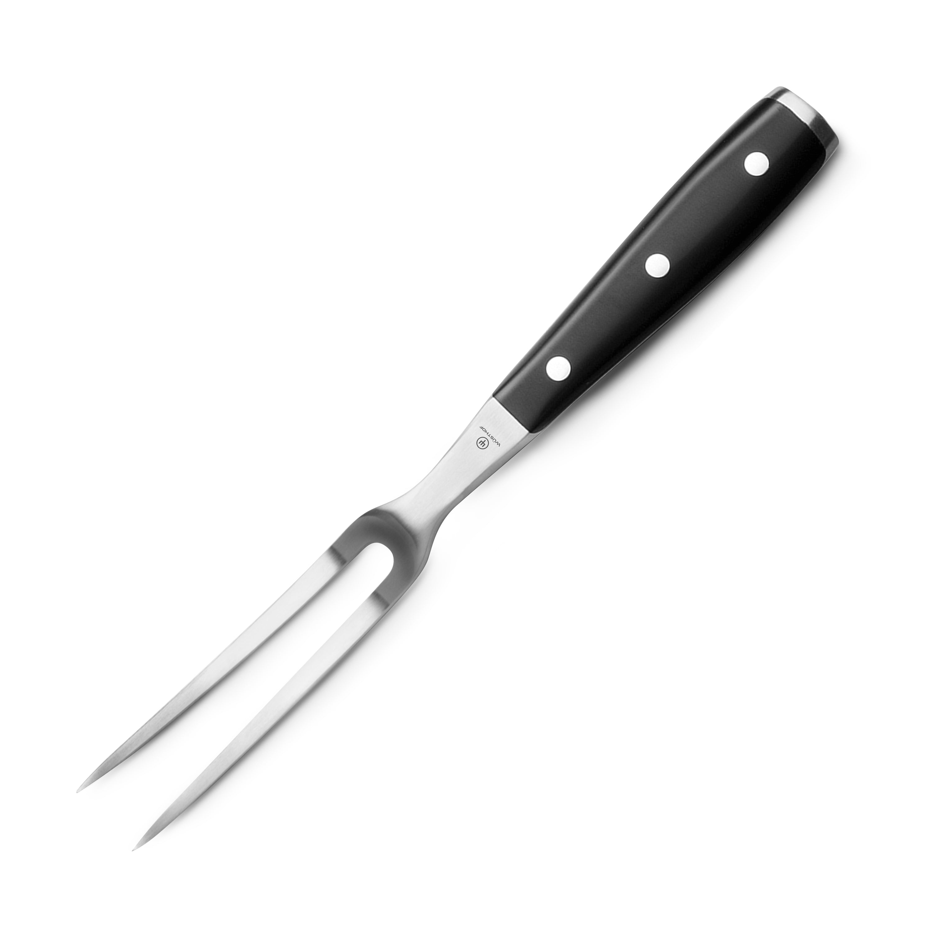 Wusthof Classic Ikon Carving Fork 6" Curved Cutlery and More