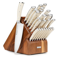 Wusthof Classic Ikon Creme Knife Block Set - 26 Piece – Cutlery