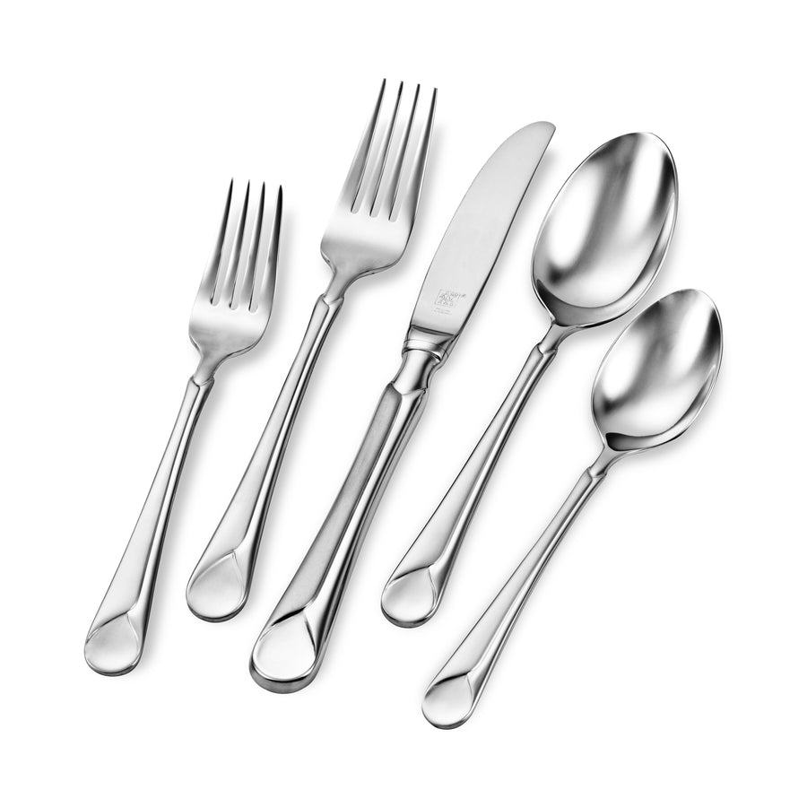 Zwilling 45 Piece Provence Stainless Steel Flatware Set