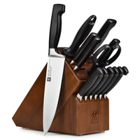 Zwilling J. A. Henckels - Four Star Cutlery Set with Knife Block & Sha –  Kitchen Store & More