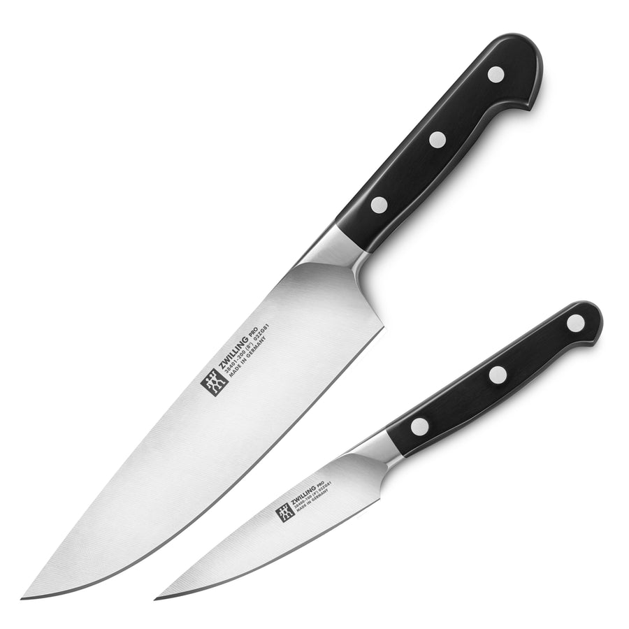 Zwilling Pro 2 Piece Chef's & Paring Knife Set