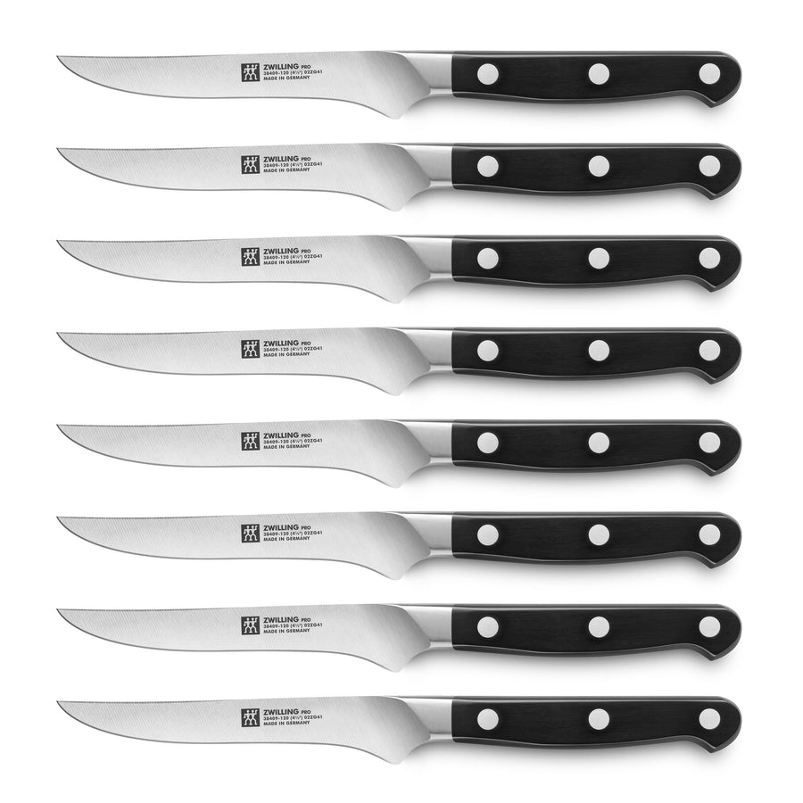 Zwilling Pro Steak Knives - 8 Piece Set – Cutlery and More