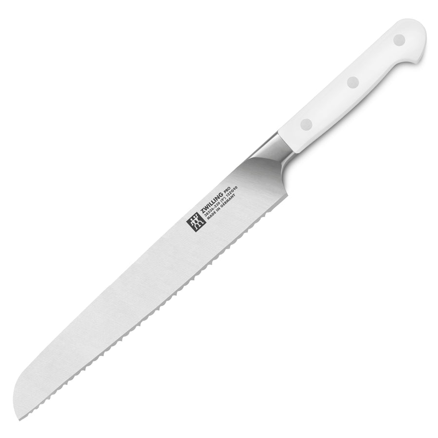 Zwilling Pro Le Blanc 9" Bread Knife with Z15 Serration