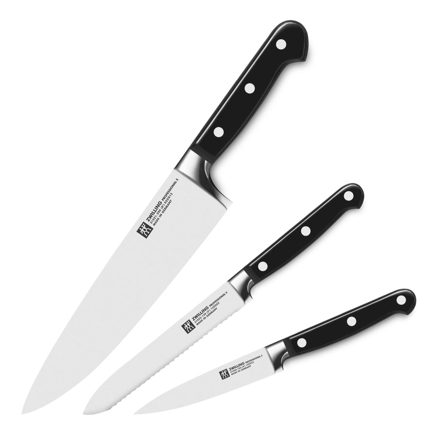 ZWILLING J.A. Henckels Zwilling Professional S 3-piece Starter Knife Set  & Reviews