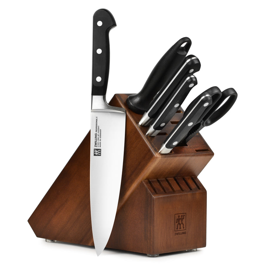 Forged Knives, Knife Block Set, 7 Piece