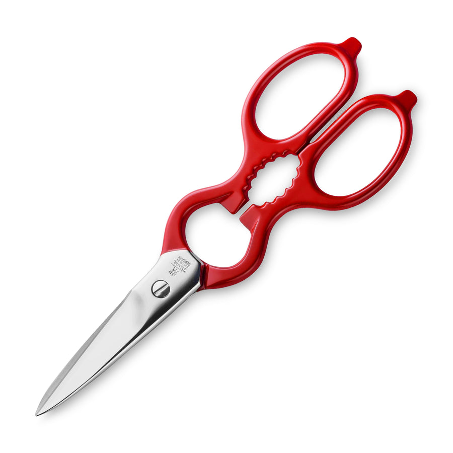 Zwilling J.A. Henckels Red Kitchen Shears - Forged Stainless – Cutlery and  More