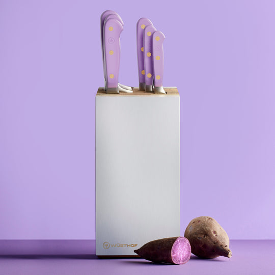 Wusthof Classic Purple Yam 8 Piece Knife Block Set